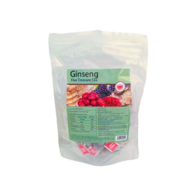 8.81 Oz Five Treasures Ginseng Tea - 250g, 50 Pieces, 5g (Option: 1Pack)